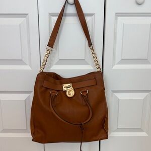 Michael Kors Brown Hamilton Bag